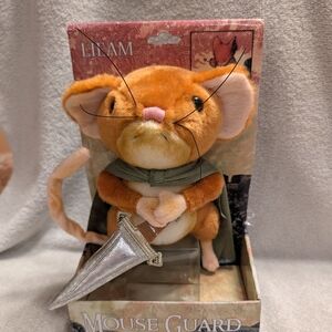 Mouse Guard Lieam Deluxe Plush 2007 Diamond Select Toys David Peterson NEW!